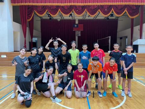 馬紹寧 - 后綜高中羽球校隊交流