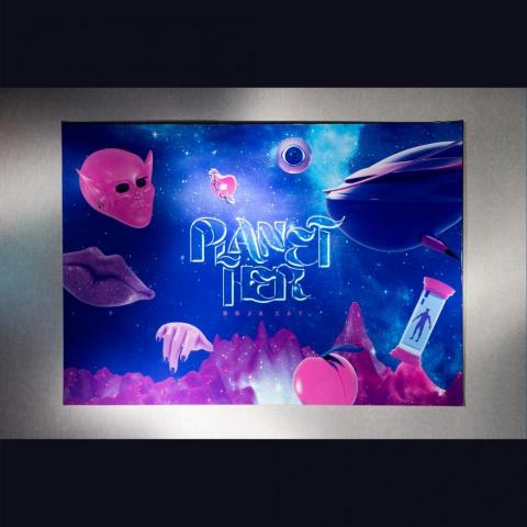 +N - Planet Her 專輯海報設計