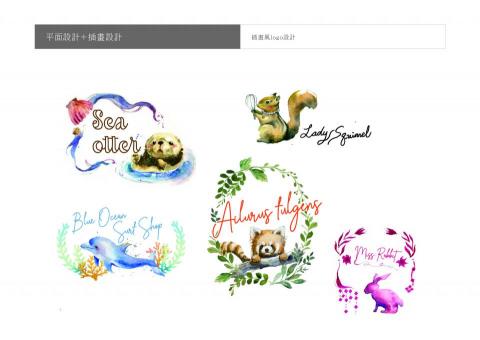 Cerulean Lan - 水彩系列-LOGO設計