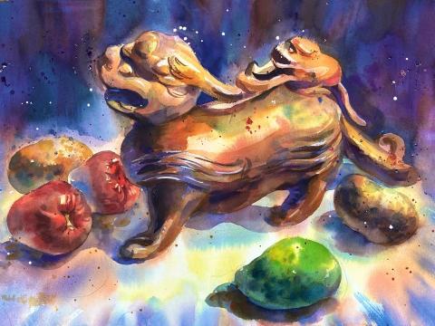 洪榕穗 - 水彩靜物 洪榕穗 - 水彩靜物