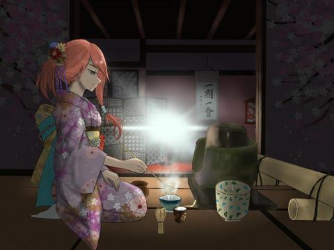 梅喵設計 - 主題:茶道|插畫 梅喵設計 - 主題:茶道|插畫