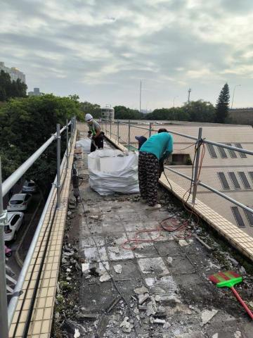 品瀚拆除工程 - 泰山高工局第二座空橋防水工程