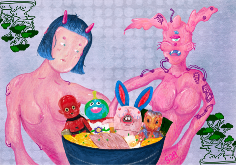 Hannah插畫 - 插畫範例