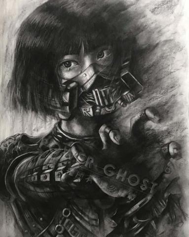 POWER GHOST藝術工作室 - 二開
炭筆素描NT$11,000.-
木畫框:NT$3,000.-