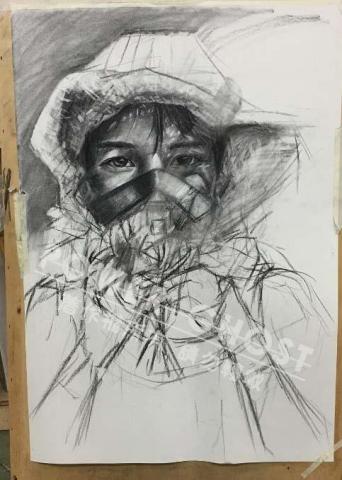 POWER GHOST藝術工作室 - 炭筆素描