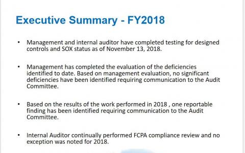 Huangchiorong - 內稽案件-SOX案件，主要是將八大循環案件抽樣後，進行報告產出。