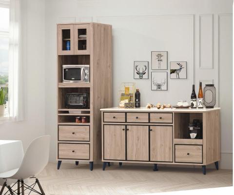 嫁妝家具 - 餐櫃櫥櫃安裝完成