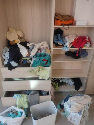 台中整理師-逄浩 - 客戶說衣服抽屜放不下