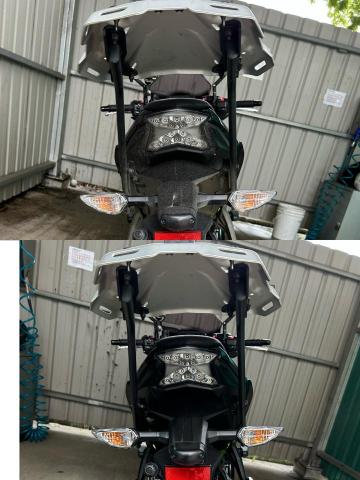 耕甜車輛美容工作室 - 美容前後對比，車尾。