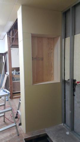 楊小文 - 日本大阪大正民宅透天木作隔間牆和天花施作