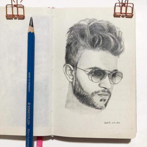 carrie0416 - 鉛筆素描