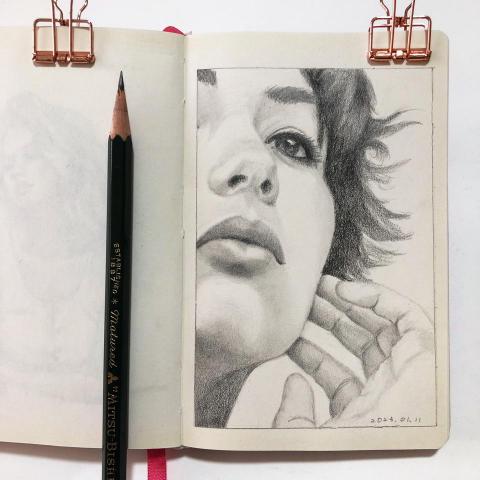 carrie0416 - 鉛筆素描