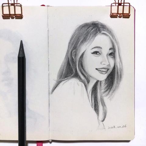 carrie0416 - 鉛筆素描
