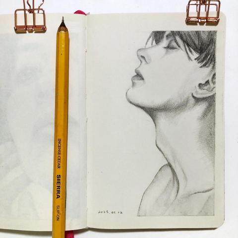 carrie0416 - 鉛筆素描