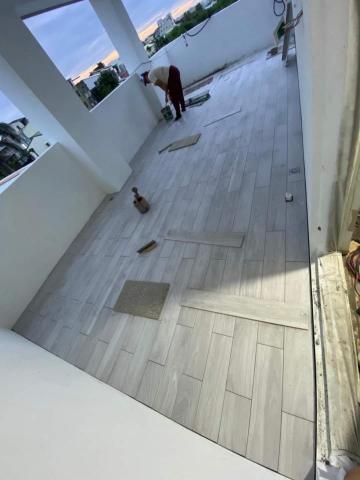 永吉工程 - 湖內區木紋磚