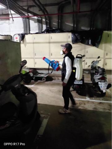 喜若伊生物科技有限公司 - 社區地下室消毒