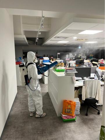 喜若伊生物科技有限公司 - 木柵辦公大樓清消