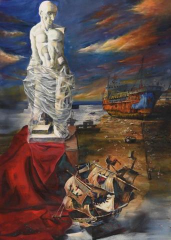 潘柏仁 - 水彩創作（全開）