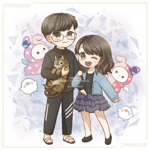 余佩顬 - 情侶圖繪製