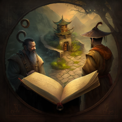 大衛 - 電腦繪圖，書中故事