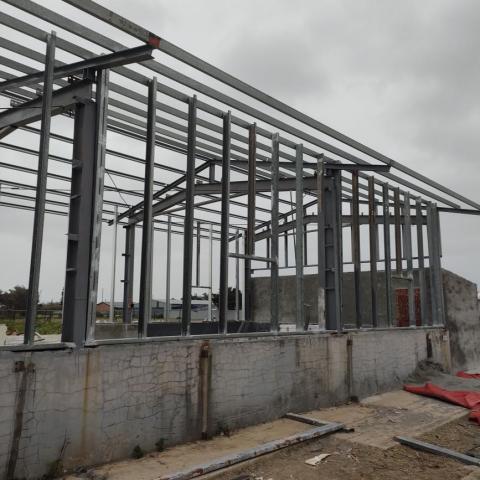 銓安工程行 - 橫式壁板骨架