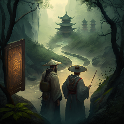 大衛 - 電腦繪圖 ，古風追尋