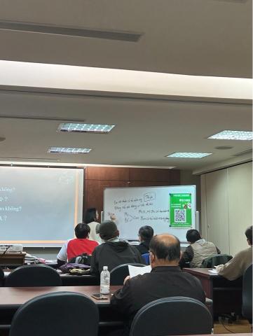 阮氏茹瓊 - 基礎商業越南語班