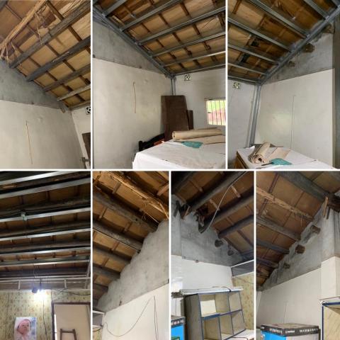 成嘉鐵工 - 三合院屋頂木材質結構補強 詳情請看FB 游李雙匠工作室