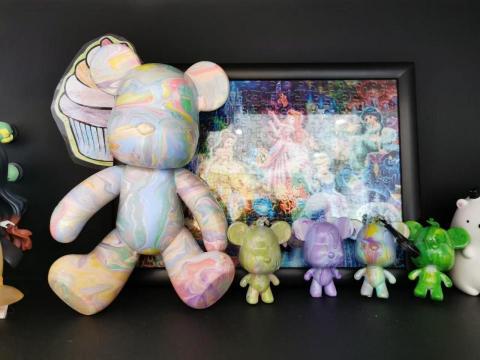 吳苔瑋 - 小二學生流體熊作品