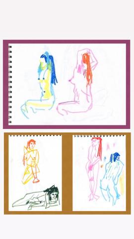 吳瑋珊 - 人體速寫 吳瑋珊 - 人體速寫