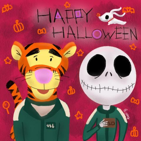 楊晏承 - 萬聖節賀圖