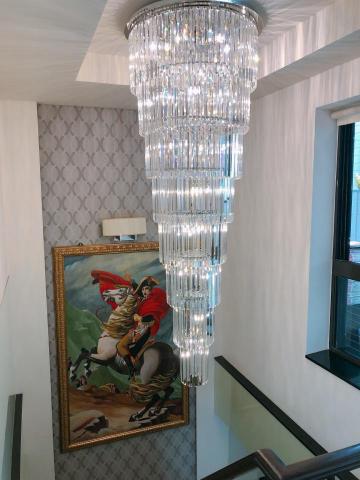 王煥緒 - 梯間主燈-水晶吊燈