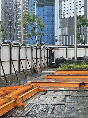 力大山安全圍籬(經營邁入40年):苗栗新竹台中以北工地甲種圍籬工程 - 