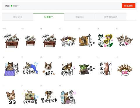 李品萱 - line貼圖製作