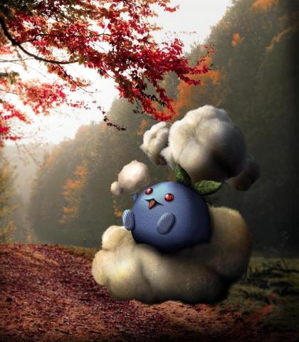 彭宇辰 - Pok&eacute;mon-realistic artwork.