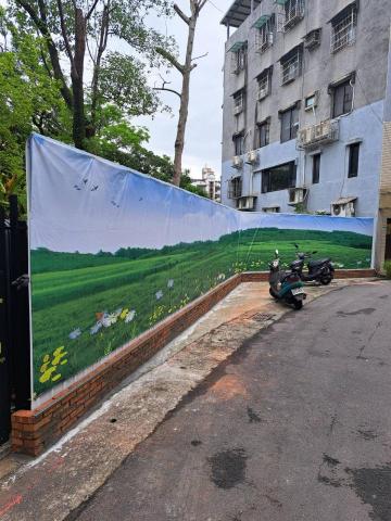 力大山安全圍籬(經營邁入40年):苗栗新竹台中以北工地甲種圍籬工程 - 