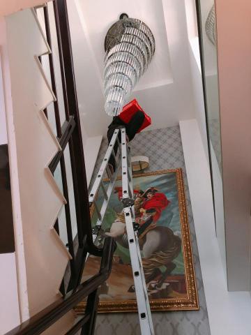 王煥緒 - 梯間主燈-水晶吊燈