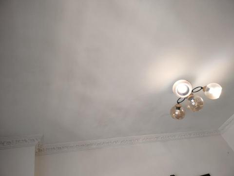 阿寶油漆 - 天花板補土整平完工