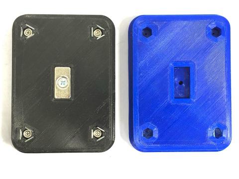 馬沙魯3D列印雷雕切工作室 - RO加壓馬達鎖螺絲定位治具