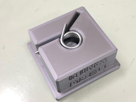 馬沙魯3D列印雷雕切工作室 - 扭力彈簧角度檢查治具
