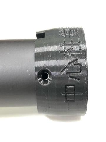 馬沙魯3D列印雷雕切工作室 - 立扇中心柱螺絲孔檢具