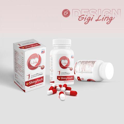Gigi_Ling Design - 保健品包裝設計
