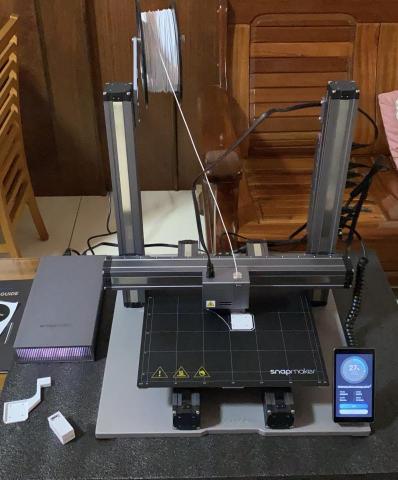 陳嗣哲 - 3D列印代工 使用 SnapMaker A350T機型