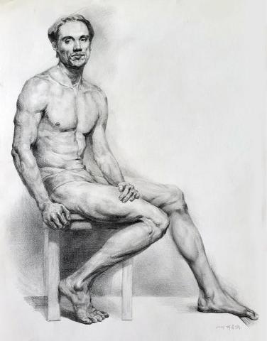 許員誌 - 素描人物 許員誌 - 素描人物