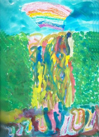 小太陽美術 - 大 班-愛的森林（零基礎、初學興趣培養）