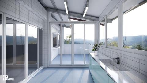 均品室內裝修設計有限公司 - 三峽莫宅｜後陽台設計