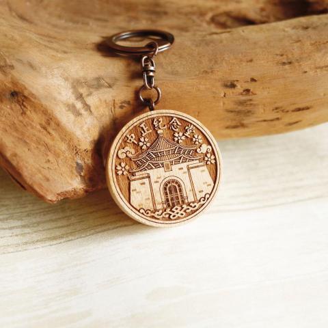 魚悅設計 - 風景雕刻-櫸木