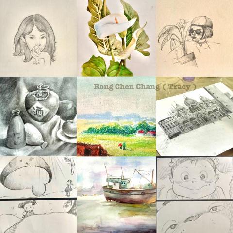 Tracy - ✔️插畫
✔️色鉛筆
✔️水彩/粉彩
✔️電腦繪圖/IPAD繪圖

✨培養畫畫興趣與美術知識✨