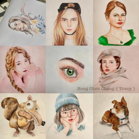 Tracy - ✔️插畫
✔️色鉛筆
✔️水彩/粉彩
✔️電腦繪圖/IPAD繪圖

✨培養畫畫興趣與美術知識✨