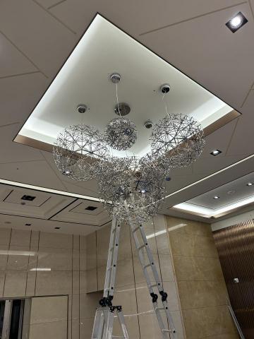 黃維誠 - 造形藝術燈安裝